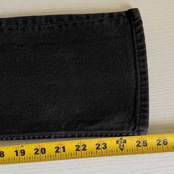 GRLFRND Tatum Mid-Rise Micro Boot Jeans Women Sz. 25 All Night Long Button Fly - Picture 15 of 16